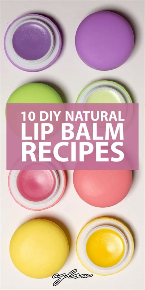 10 Diy Hydrating Natural Lip Balm Recipes Artofit