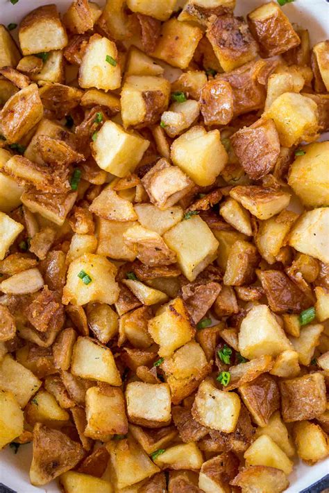 Cubed Hash Browns From Scratch