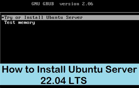 How To Install Ubuntu Server Lts Step By Step