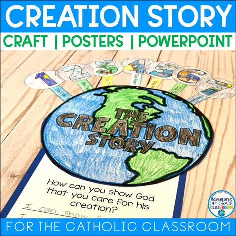 Creation Story Craft and Posters | setonscholars.adventuresofa4thgradeclassroom.com