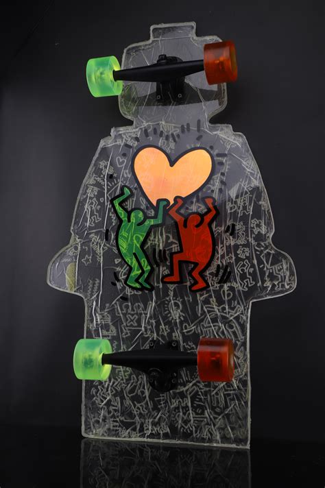 Longboard Roboclusion Keith Haring By Vincent Sabatier 2023