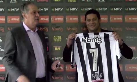 Hulk é apresentado no Atlético MG Portal MPA