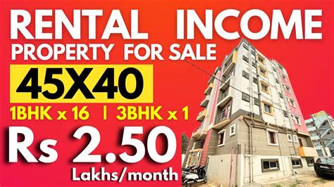 HOUSE For SALE In BANGALORE 45x40 Rental Income Property For Sale In