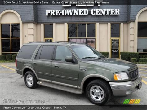 Estate Green Metallic 2000 Ford Expedition Eddie Bauer Medium Parchment Interior Gtcarlot