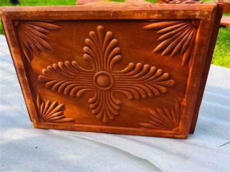 Brown Flower Terracotta Clay Ceiling Tile At 24 Piece In Chennai ID