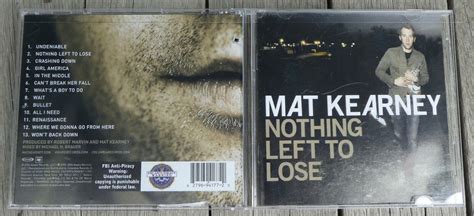 Nothing Left To Lose Mat Kearney Cd 2006 Columbia Ebay