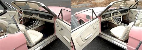 Playboy Pink 1965 Ford Mustang Convertible Photo