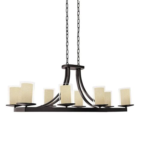 Dvi Essex In Light Oil Rubbed Bronze Craftsman Linear Chandelier