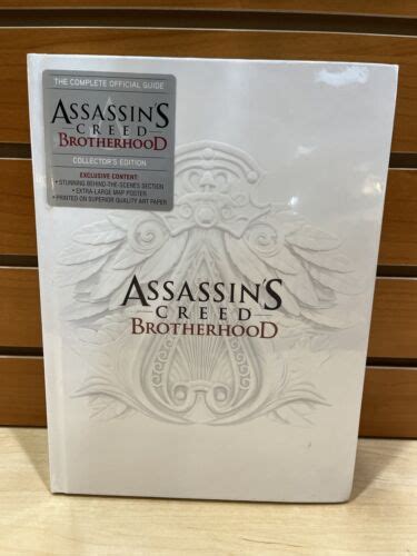 Assassin S Creed Brotherhood Collector S Edition Guide W Map Brand New Sealed 9780307890009 Ebay