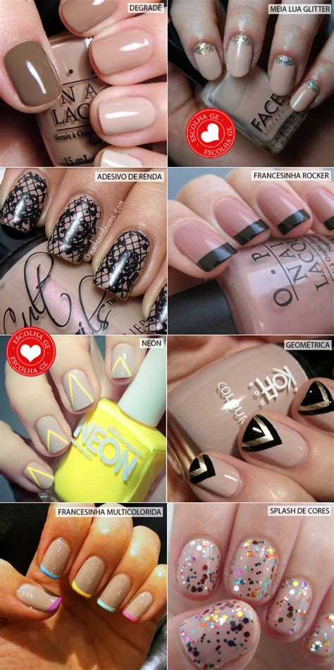 Trend Nail art nude Garotas Estúpidas