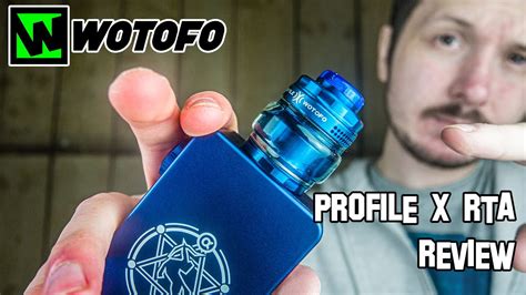 Wotofo Profile X Rta The King Of Mesh Rta Tanks Youtube