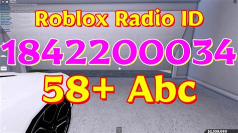 Abc Roblox Radio Codes/IDs - Roblox Music Codes