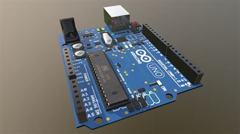 Arduino Uno 3d Model By Kanishchris9k [f45ac2a] Sketchfab