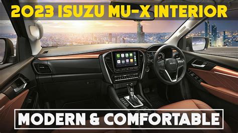 Isuzu Mu X Interior Review Youtube