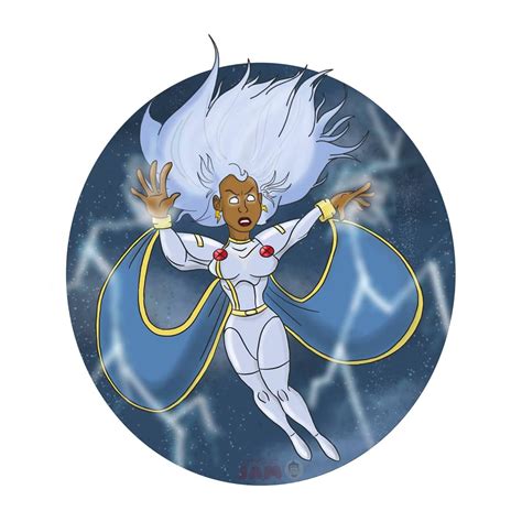 Storm (X-Men: The Animated series) by ApertureJam on Newgrounds