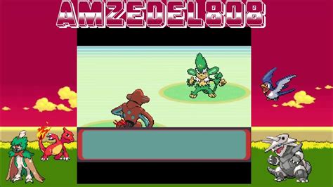 Pokémon Emerald Gba Rom Hack Emulator Battle Vs Rival Emerald Exceeded