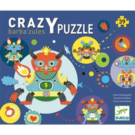 Djeco DJ07119 Puzzle géant Barba zules Cdiscount Jeux Jouets