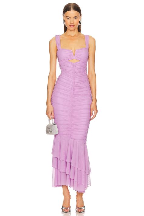 Michael Costello X REVOLVE Hilary Gown In Lilac REVOLVE