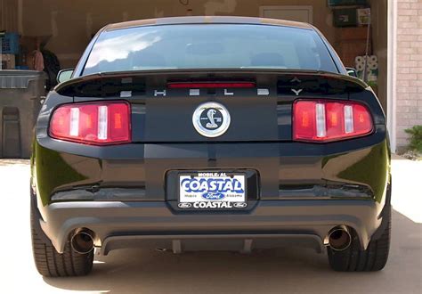 Black Ford Mustang Shelby Gt Coupe Mustangattitude Photo