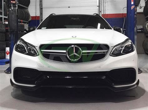 Mercedes W E Brabus Style Carbon Fiber Lip