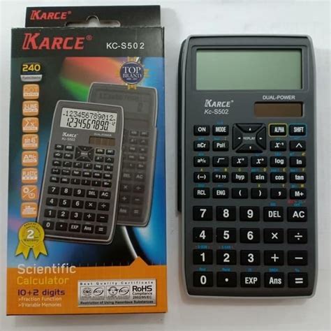 Jual KALKULATOR KARCE S 502 ORI 11 DIGIT CALCULATOR SCIENTIFIC S 502