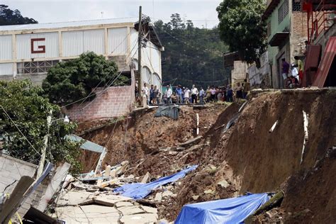 Declararan Una Zona De Desastre En La Capital De Honduras Por Los Derrumbes