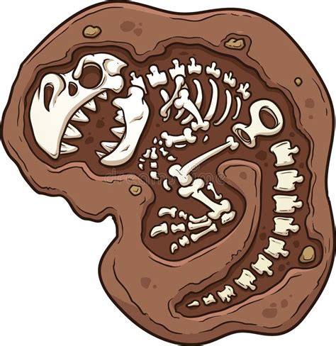 Dinosaur Bones Clipart