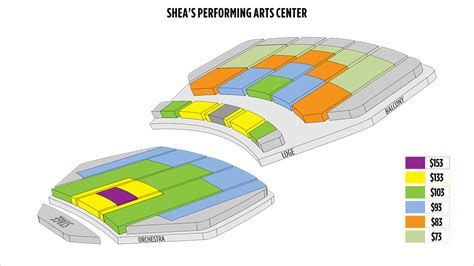 Sheas Seating Chart With Seat Numbers