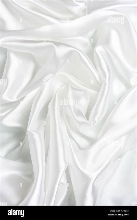 White satin fabric background Stock Photo - Alamy