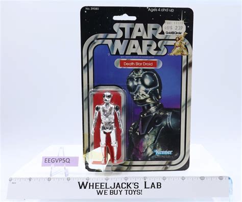 Death Star Droid 21 Back A Star Wars 1979 Kenner Action Figure New Mosc Sealed Wheeljack S Lab