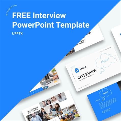 Free Interview Presentation PowerPoint template PowerPoint Template ...