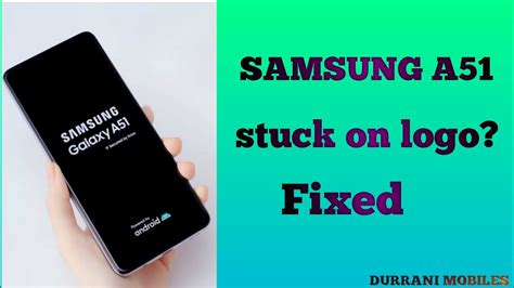 Samsung A Stuck On Logo Repair Stuck On Boot Screen Youtube