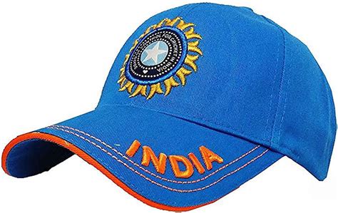 Kd Wmx Cricket India Hat Cap Test Cricket Cotton Caps Blue