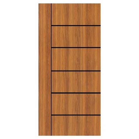 Brown Sunmica Groove Laminate Door At Rs Sq Ft In Gondal Id