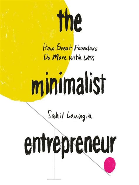 The Minimalist Entrepreneur Summary