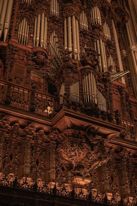 Pipe Organ in a Cathedral · Free Stock Photo