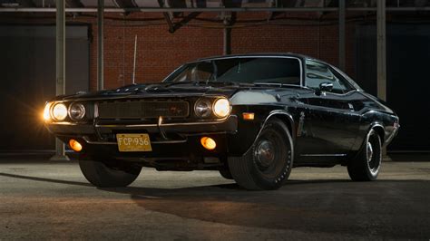 The Black Ghost Radicalmag Klassiker US Cars Dodge Challenger