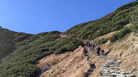 Naj Atwiejszy Szlak Na Giewont Niebieski Szlak Z Ku Nic Przez Hal