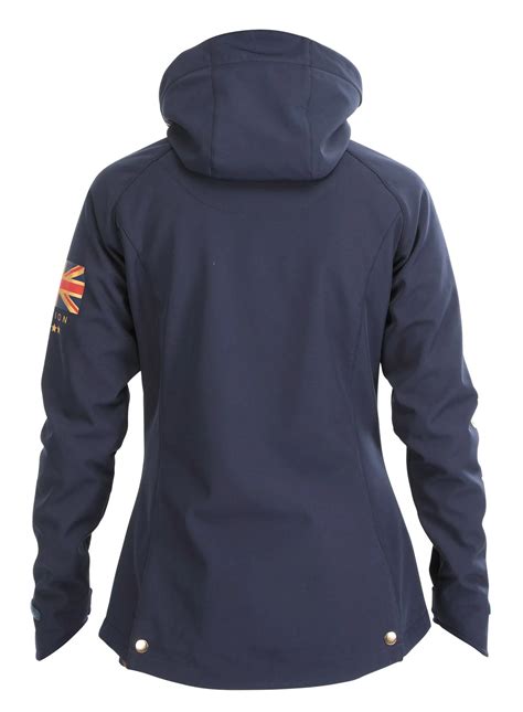 Shires Aubrion Ladies Team Softshell Jacket Navy