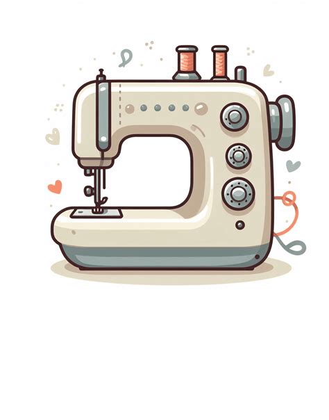 Clipart Sewing Machine - ClipartLib