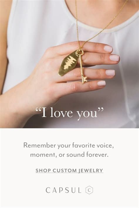 Create Custom Sound Wave Jewelry That Tells Your Story And Helps Relive