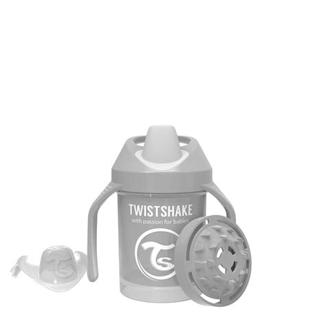 Twistshake Mini Cup 230ml 4 M Pastel Grey Twistshake Lebanon