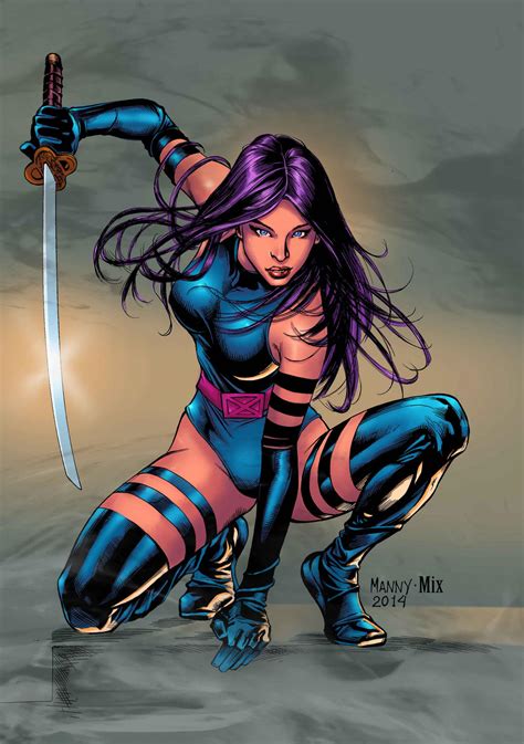 Psylocke By Mixgray On Deviantart