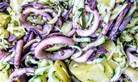 Insalata Di Totani Patate E Zucchine Rita Amordicucina Rezept