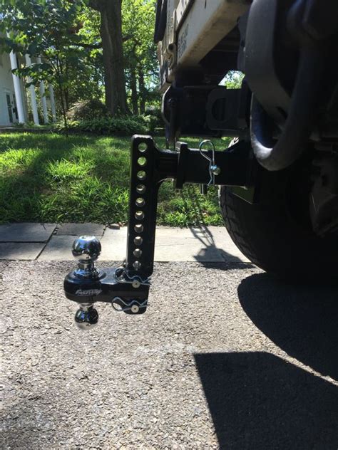 Flash Strong Solid Steel 2 Ball Mount 2 Hitch 10 Drop 11 Rise