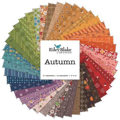 Autumn 5 Stacker By Lori Holt For Riley Blake Designs Shabby Fabrics