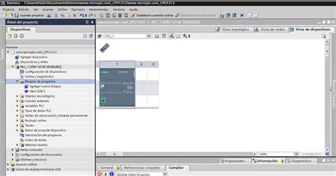 Crear Proyecto Tia Portal Toda La Configuraci N Desde Cero Tecnoplc