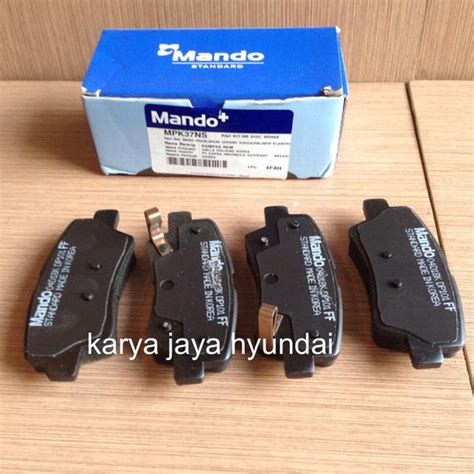 Jual Kampas Rem Belakang Brake Pad Hyundai Grand Avega Di Lapak KARYA