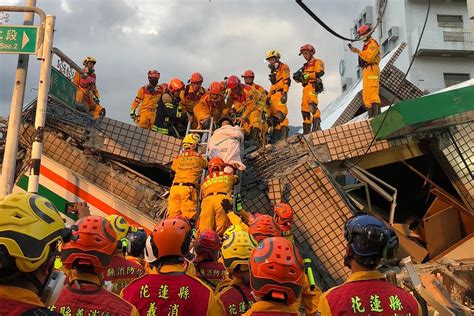 Las Impactante Imágenes Del Terremoto De 6 8 Que Sacudió Taiwán Infobae