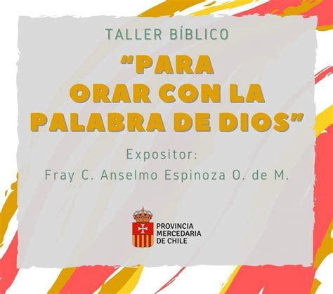 Finaliza Taller B Blico Para Orar Con La Palabra De Dios